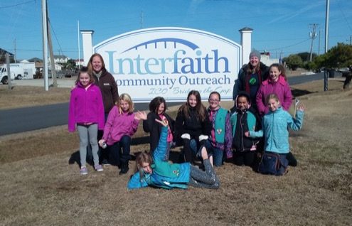 Girl Scout Troop #2512 makes their Bronze Award for Community Outreach