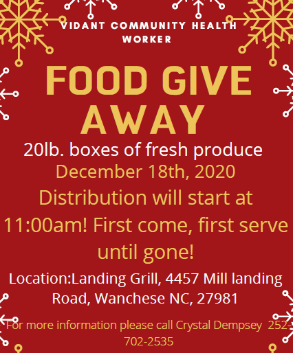 food giveaway