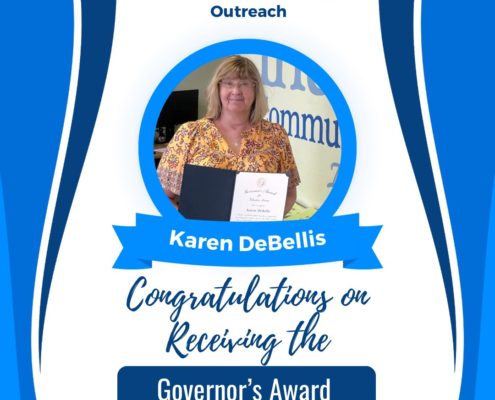 Governor's Award for Volunteer Service Awarded to ICO's Karen DeBellis