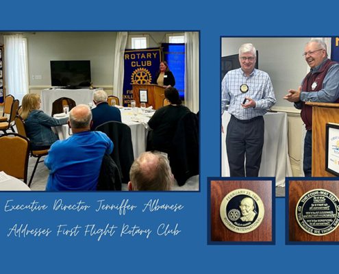 Jenniffer Albanese Addresses First Flight Rotary Club